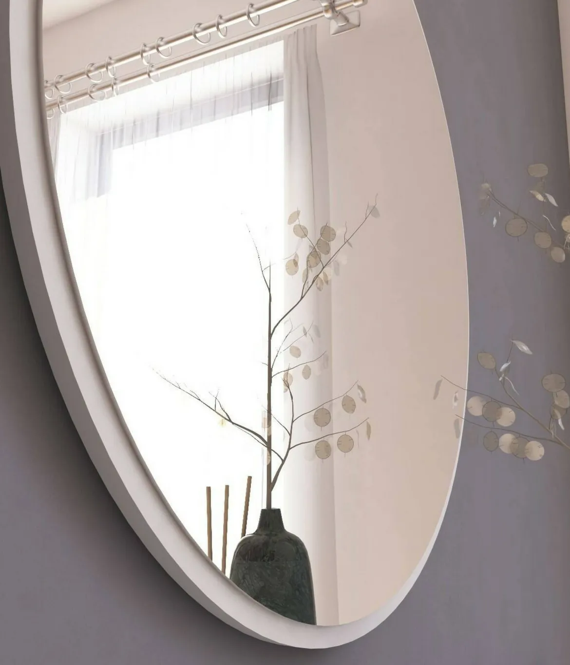 Specchio bianco 60x60h cm - Adelasia