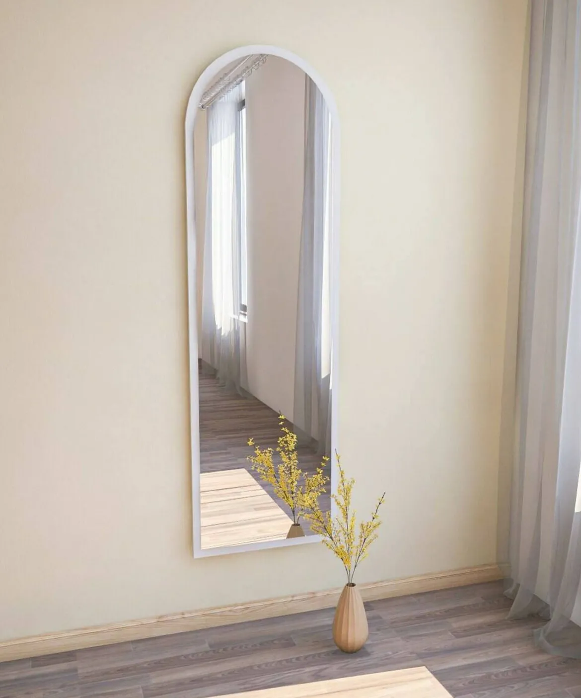 Specchio bianco 50x160h cm - Artus