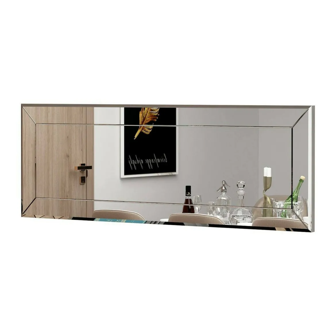 Specchio bianco 40x120h cm - Bareggio