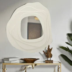 Specchio bianco 90x97h cm - Brennero