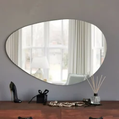 Specchio bianco 90x60h cm - Nogaredo