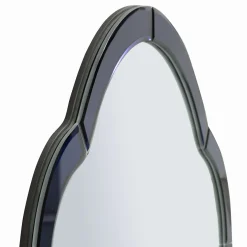 Specchio blu Trasparente Cornice Sagomata Forma Rettangolare 62x100h cm, Tipologia a Parete - Gameba