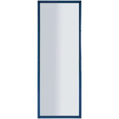 Specchio blu Trasparente Forma Rettangolare Tipologia a Parete 55x150h cm, Colore Struttura Trasparente - Sibiu