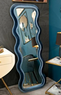 Specchio blu 60x160h cm - Allen