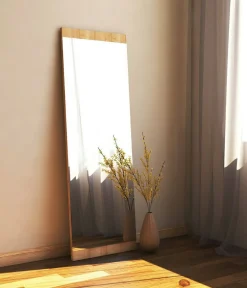 Specchio da parete rovere 40x120h cm - Fiammetta
