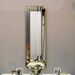 Specchio elegante oro 30x90h cm - Auron