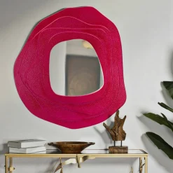 Specchio fucsia 90x97h cm - Brennero