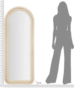 Specchio ingresso crema 60x160h cm - Segal