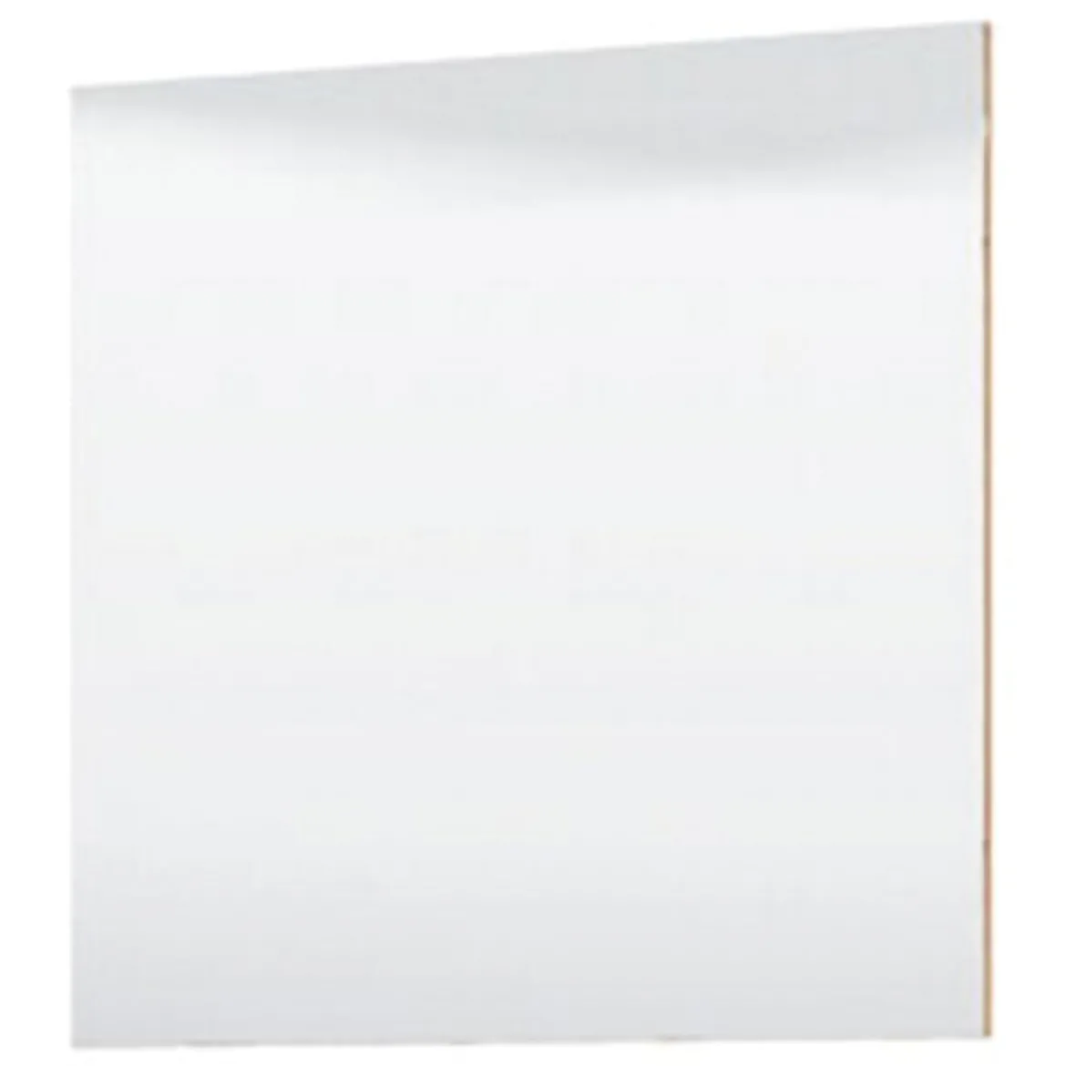 Specchio Marrone kit Fissaggio a Muro Incluso Forma Quadrato 80x80h cm - Padula