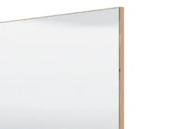 Specchio Marrone kit Fissaggio a Muro Incluso Forma Quadrato 80x80h cm - Padula