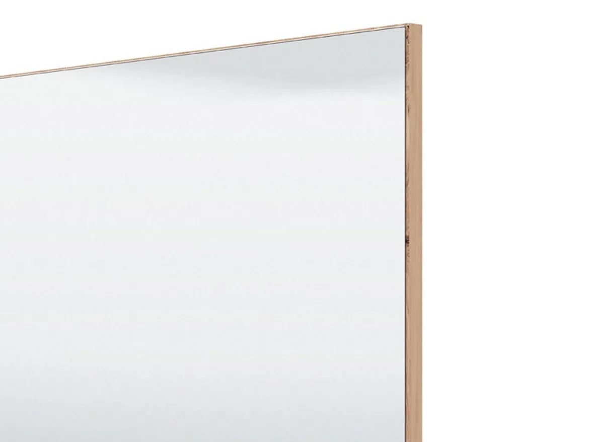 Specchio Marrone kit Fissaggio a Muro Incluso Forma Quadrato 80x80h cm - Padula