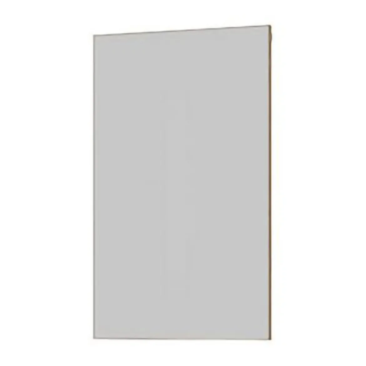Specchio Marrone kit Fissaggio a Muro Incluso Forma Rettangolare 51x83h cm - Cogne