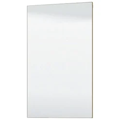Specchio Marrone kit Fissaggio a Muro Incluso Forma Rettangolare 51x83h cm - Merate