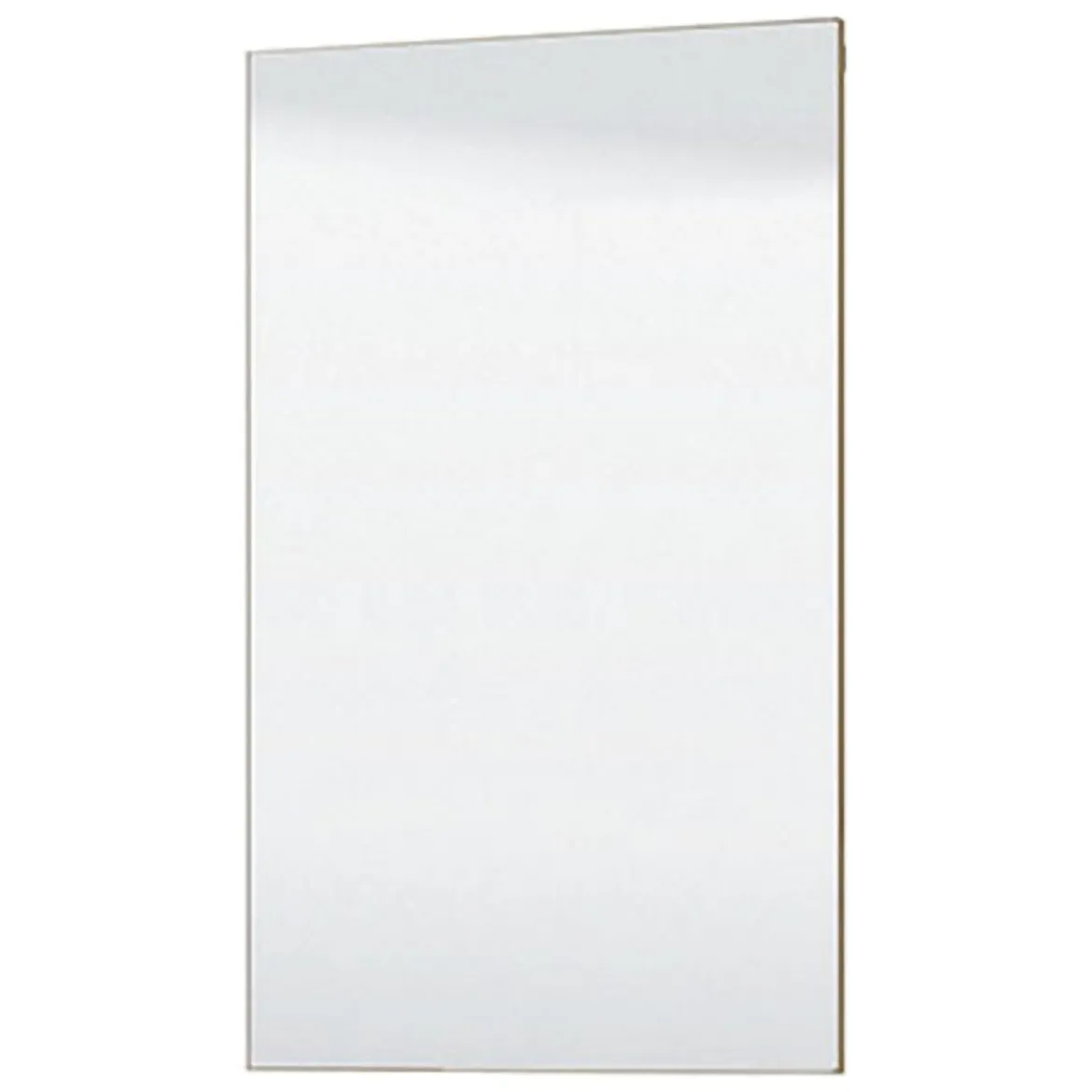 Specchio Marrone kit Fissaggio a Muro Incluso Forma Rettangolare 51x83h cm - Merate