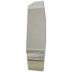 Specchio Nero Trasparente Forma Rettangolare Tipologia a Parete 40x120h cm, Colore Struttura Trasparente - Pelugo