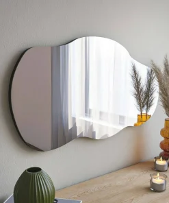 Specchio nuvola nero 40x72h cm - Saburo