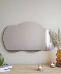Specchio nuvola nero 40x72h cm - Saburo