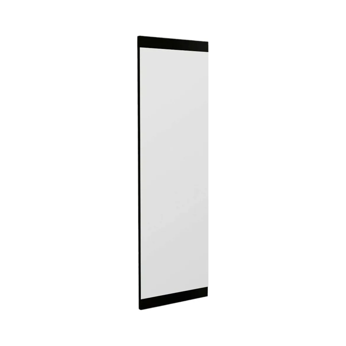 Specchio rettangolare classico nero 40x120h cm - Fiammetta