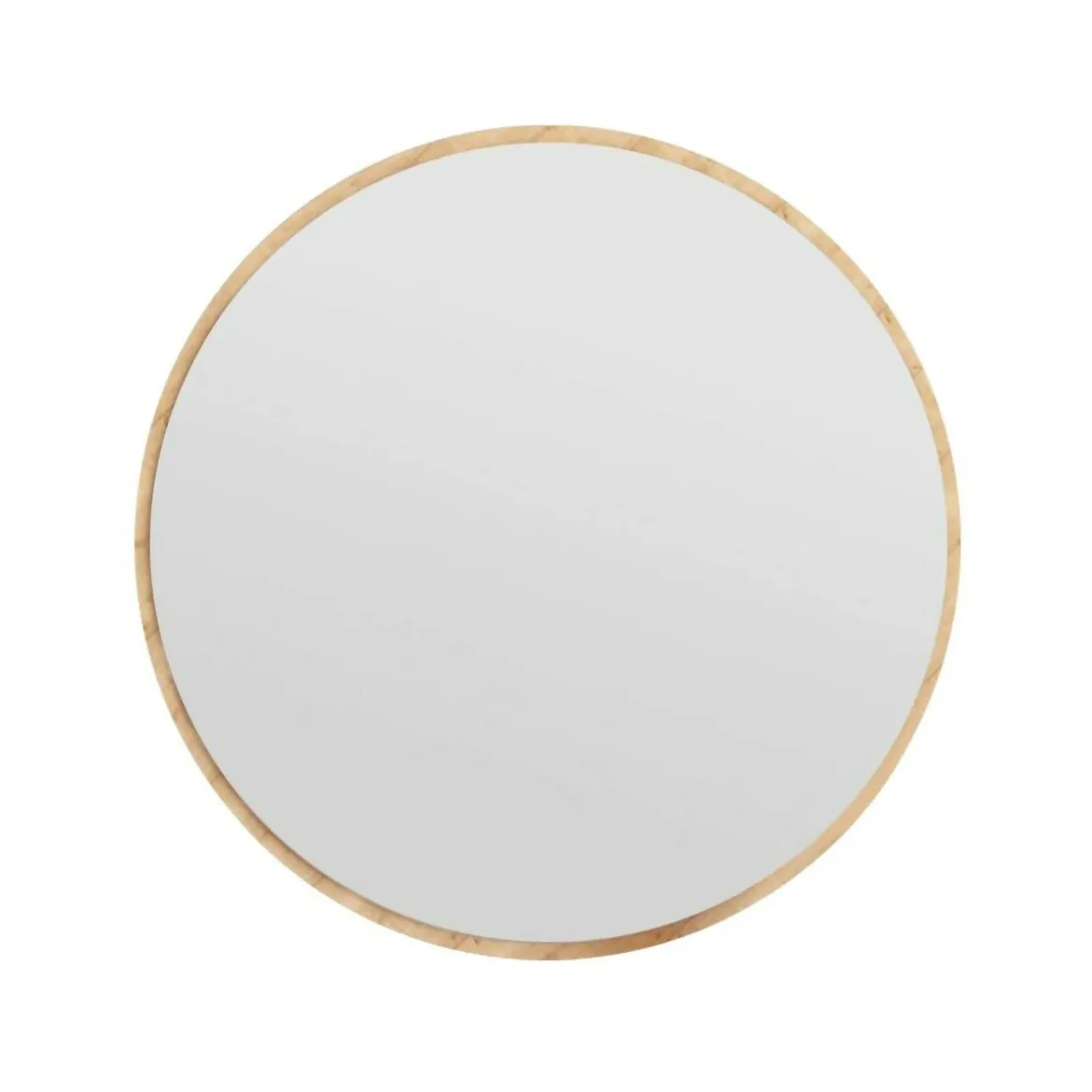 Specchio rotondo rovere 60x60h cm - Adelasia