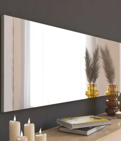 Specchio soggiorno bianco 40x120h cm - Fiammetta