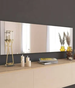 Specchio soggiorno bianco 40x120h cm - Fiammetta