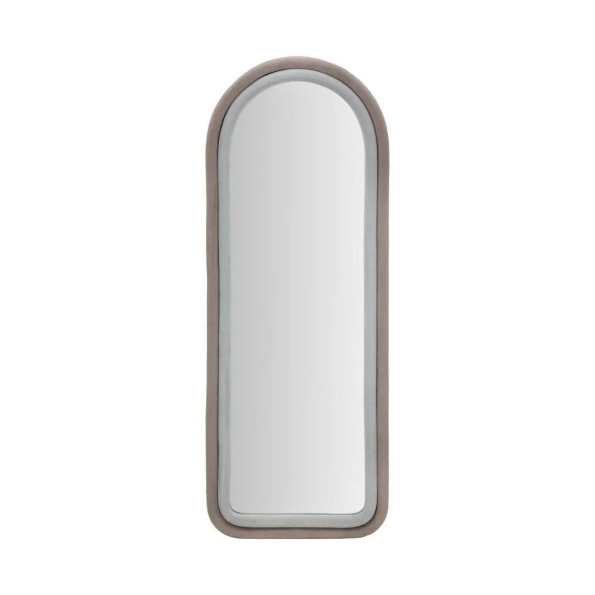 Specchio tortora e grigio 60x90h cm - Marinetti
