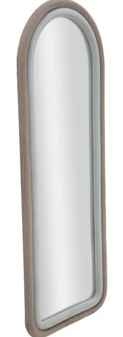 Specchio tortora e grigio 60x90h cm - Marinetti