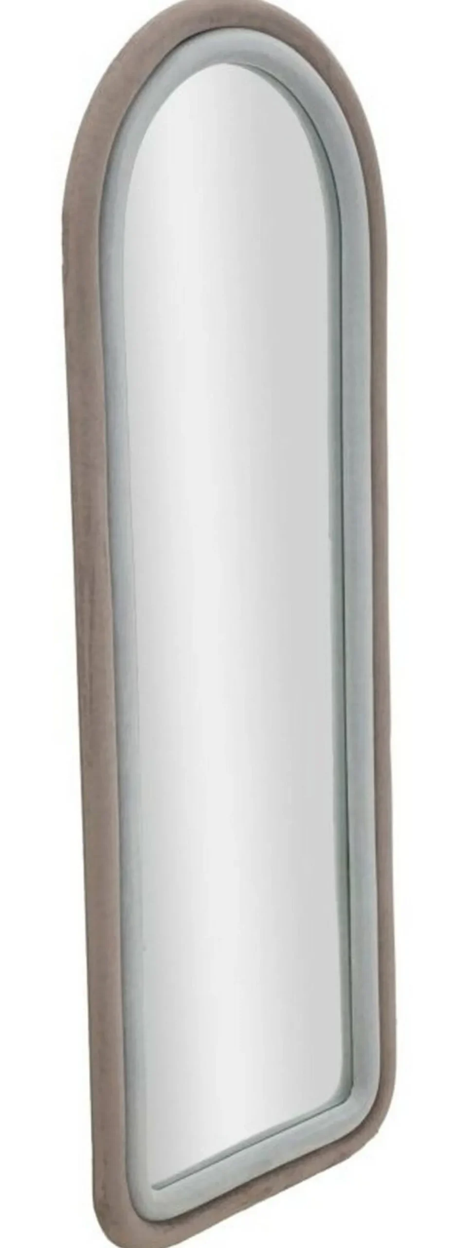 Specchio tortora e grigio 60x90h cm - Marinetti