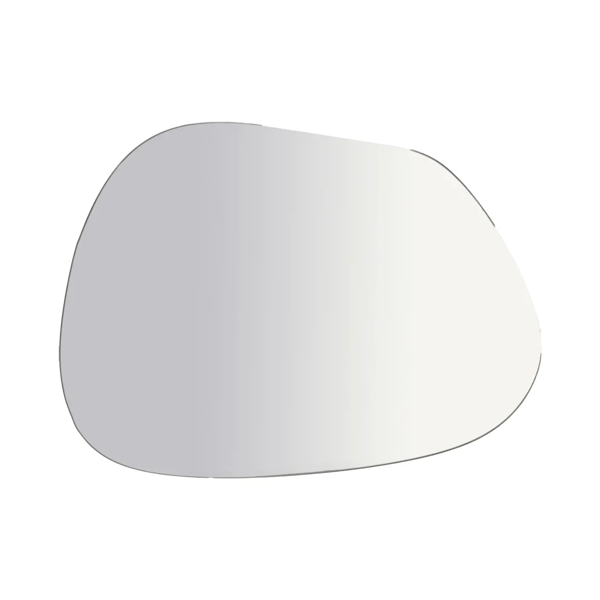 Specchio Trasparente Forma Irregolare Tipologia a Muro 90x70h cm, - Momo