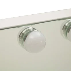 Specchio Trasparente Lampadine Incluse Forma Rettangolare 61x47h cm, Tipologia a Parete - Galiseri