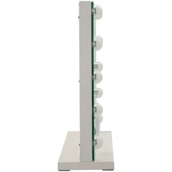 Specchio Trasparente Lampadine Incluse Forma Rettangolare 61x47h cm, Tipologia a Parete - Galiseri