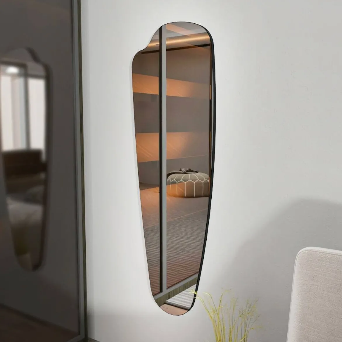 Specchio trasparente 40x120h cm - Guilmi
