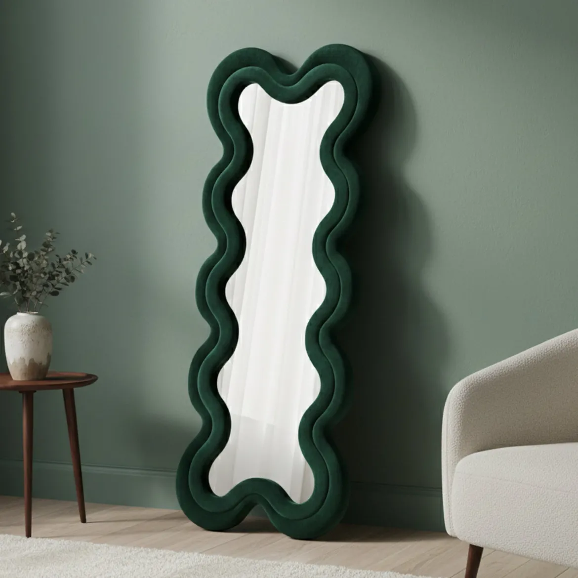 Specchio verde 58x160h cm - Lari