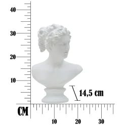 Statua Bianco Scultura Classica, - ElChal