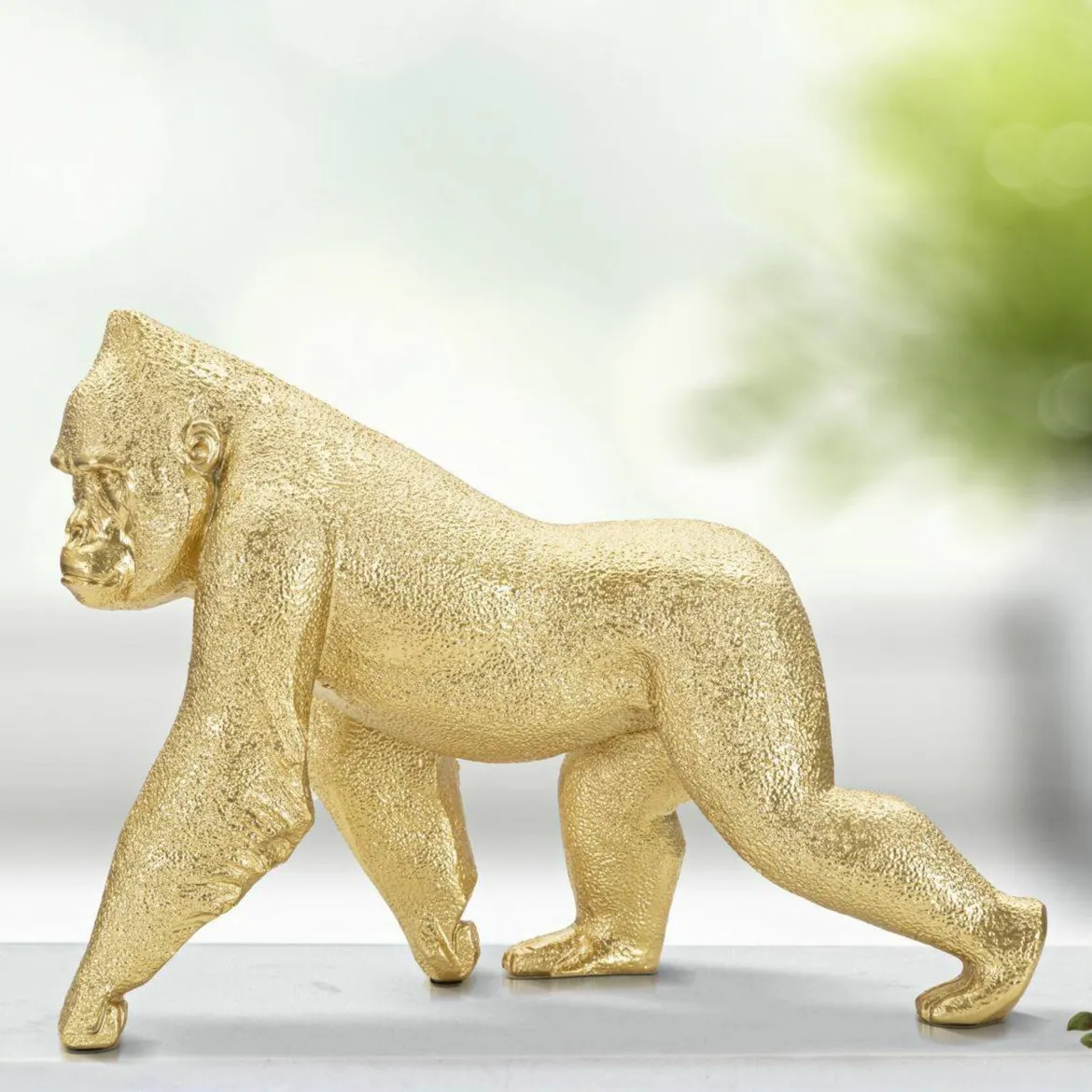 Statua Guazzo, 30x12 h22 cm, Oro