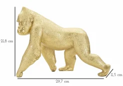 Statua Guazzo, 30x12 h22 cm, Oro