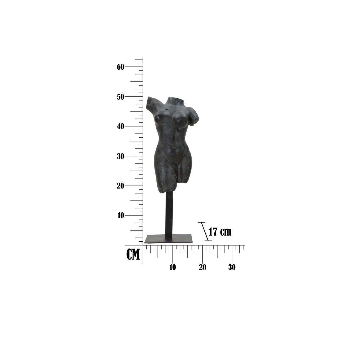 Statua Nero Busto Scultura Classica, - Esperan