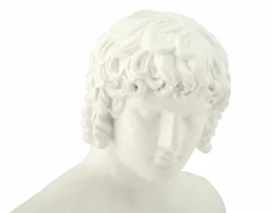 Stauta Encausto, 18x13 h25 cm, Bianco