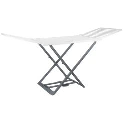 Stendibiancheria Bianco Grigio Stendibiancheria Colore Struttura Grigio, Made in Italy - Betts