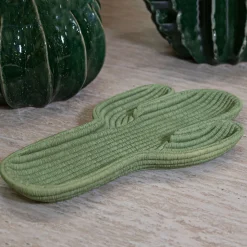 Svuotatasche Verde Disegno con Cactus, - Fanipaza
