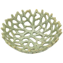 Svuotatasche Verde oro Effetto Vetro Soffiato Colore Struttura oro, - Fapamati