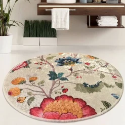 Tappeto da bagno Granite City, Multicolore, 100x100 cm