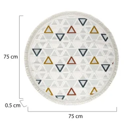 Tappeto New Lexington, Multicolore, 75x75 cm