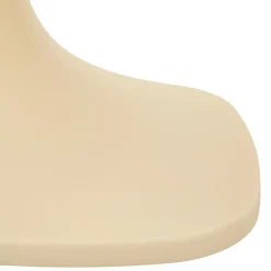 Tavolino da Salotto Bianco Crema Effetto Lucido Forma Rettangolare 47x46x57h cm, Sfumatura Colore Ripiano Crema - Cattaneo