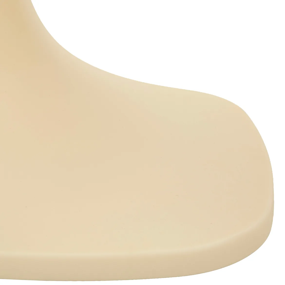 Tavolino da Salotto Bianco Crema Effetto Lucido Forma Rettangolare 47x46x57h cm, Sfumatura Colore Ripiano Crema - Cattaneo