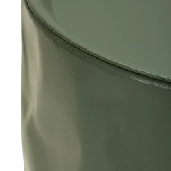 Tavolino da Salotto Bianco Crema oro 2 Cassetti Forma Quadrato 45x45x90h cm, Colore Ripiano Bianco - Dava