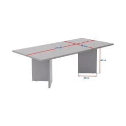 Tavolino da Salotto Marrone Quercia Forma Rettangolare Materiale Piano in Legno Nobilitato 119x60x40h cm, Colore Ripiano Marrone - Turate