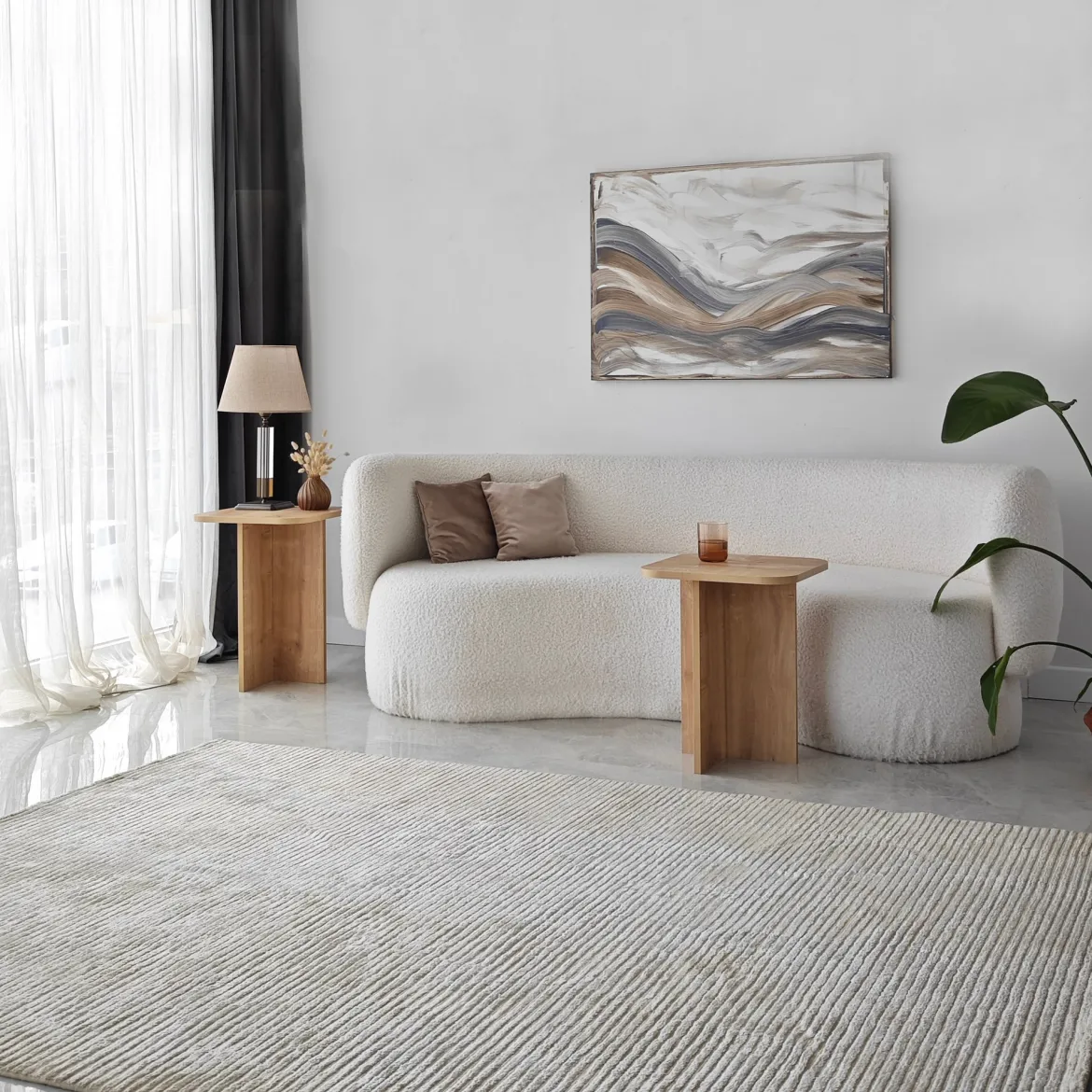 Tavolino da Salotto Marrone Rovere Modulabile Forma Quadrato 40x40x50h cm, Sfumatura Colore Ripiano Rovere - Meduno