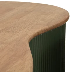 Tavolino da Salotto Marrone Rovere un Vano Forma Rettangolare 90.5x50.5x41.5h cm, Sfumatura Colore Ripiano Rovere - Piraino