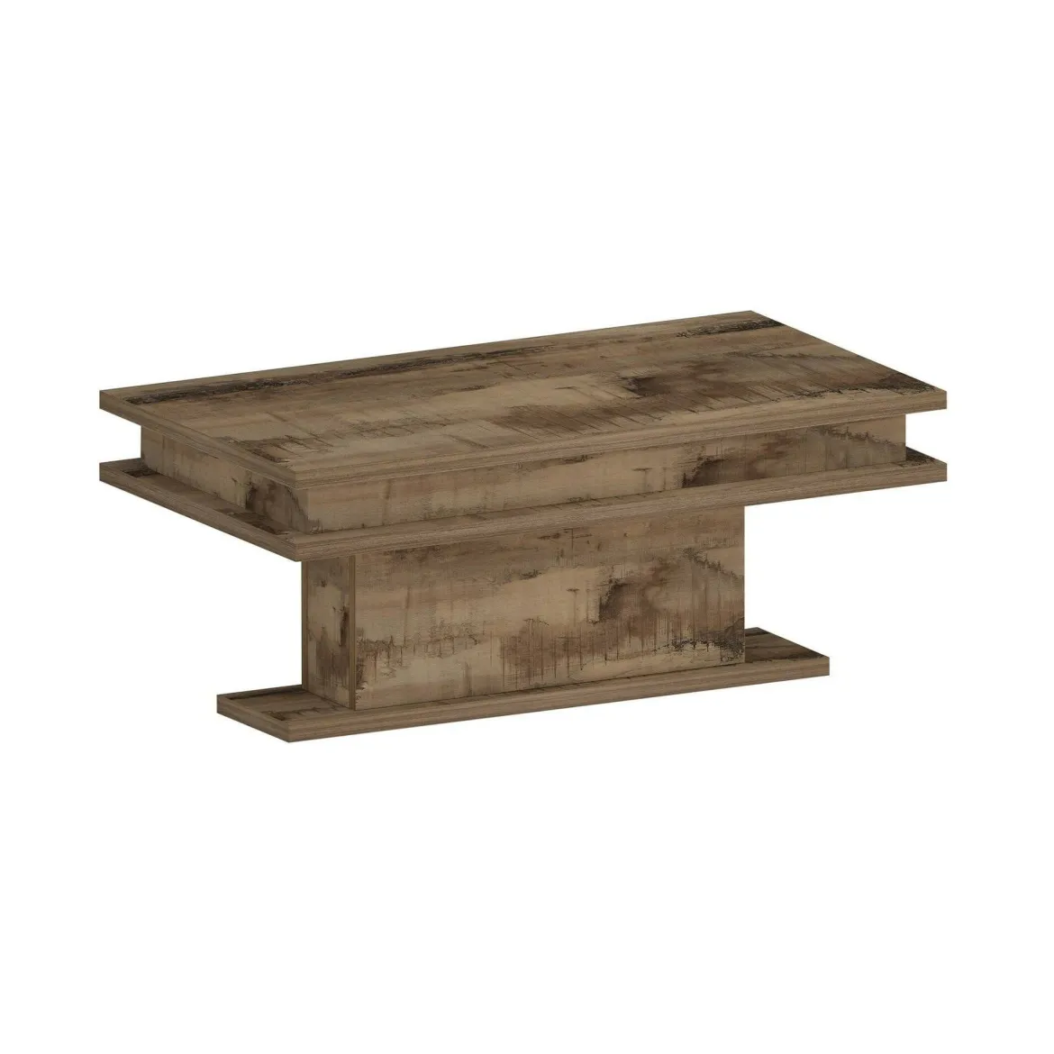 Tavolino da salotto rettangolare acero 100x55x42h cm - Iside